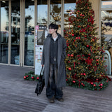 Nice open robe long coat
