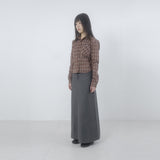 Check tied shirt 005