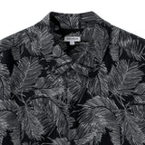 Palm tree half-shirt [Black]
