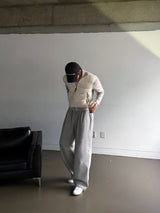 LMN Rivet Patch Napping Sweat Pants (3 colors)