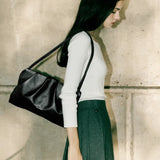 SABRINA Shirring Shoulder Bag