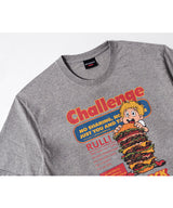 LBバーガーチャレンジウォッシュドT (Grey)
