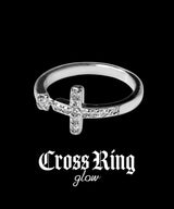 Glow Cross Cubic Ring