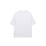 Skull Pixel Graphic Oversized Fit T-shirt
