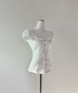 Keira corset lace blouse