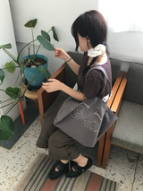 BIG NANSEE BAG - GREY