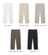 LMN Rainy High Density Hidden Banding Cotton Slacks (5 colors)