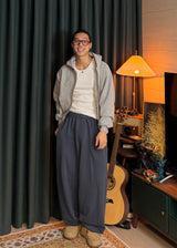 Basic Belted Jogger Pants 3COLOR