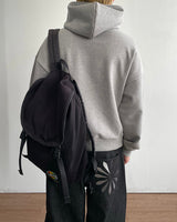 Compact Crop High-neck Hood Zip-up