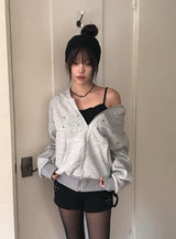 ドローンフォルディングショートニットスタッドパンツ