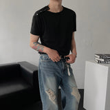 DVロイ マッスルフィット 半袖Tシャツ(3 colors)