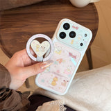 スウィート パステル エステティック マグネティック iPhoneケース