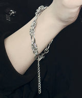 Twisted Knot Chain Bracelet