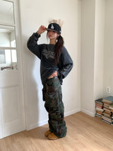 CAMOFLAGE POCKET PANTS