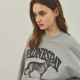 アグリーダックスフントスウェットシャツ_Melange Gray