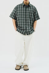 Beo Checked Half Shirt (2color)