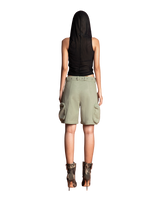 Puzzle Belted Jorts Pant