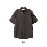 BROUA チェック半袖シャツ