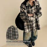 Froll Boxy Fleece Check Southern Jacket