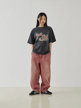 ディストレスドtシャツ