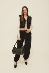 Curly fur vest