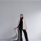 nocollar short coat