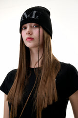 MUCENT SIGNATURE BEANIE (BLACK)