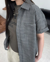 Luati Crop Check Shirt