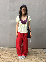 Mellow Deep U-Neck T-Shirt (3color)