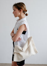 Milky Cotton Scrunchie_White