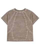 カーベッドシームクロップT (BEIGE)-グランジ