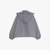 LACE STRING CHECK WINDBREAKER
