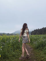 Dring Cargo Pocket Mini Skirt