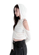  CROP HOOD OFF TOP