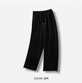 warm velvet pants