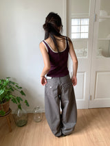 LACE LAYERED SLEEVELESS (3C)