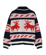 Bedin Nordic Toggle Knit Cardigan