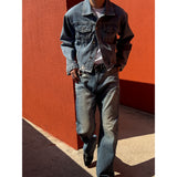 [S/S] クロップダメージデニムジャケット(2color)