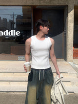 Madrid Cut Ribbed Sleeveless