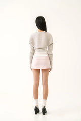 Athletic slit skirt - pink  