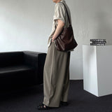 [Unisex] Minimal レザーショルダーバッグ (2 colors/36900)