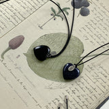 berryberry jam heart necklace (2 option)