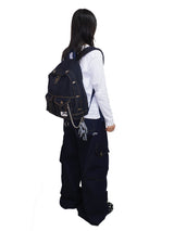 Trucker Jacket Backpack in Blue