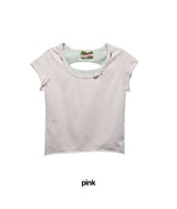 Washed Vintage Damage Short Sleeve T-Shirt