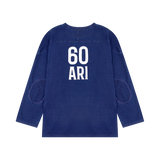 リージョンモータースクラブインディゴデニム長袖Tシャツ
