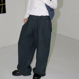 [MADE] Deeping two-pintuck maxi wide pants