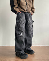 Peace Cargo Denim Pants