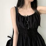 Modding Shirring Ribbon Nash Blouse