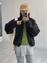 Hairy String Overfit Cardigan
