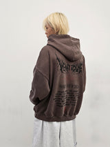 VENTIQUE ピグメントワールドツアーフーディー 3colors